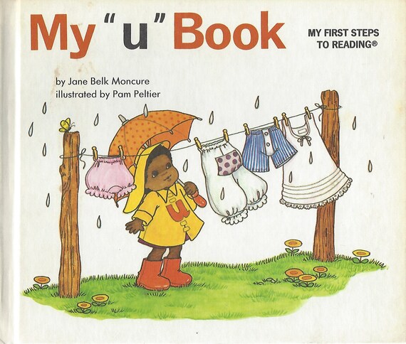 My U Book My First Steps To Reading By Jane Belk Moncure Etsy My U Book My First Steps To Reading By Jane Belk Moncure Etsy