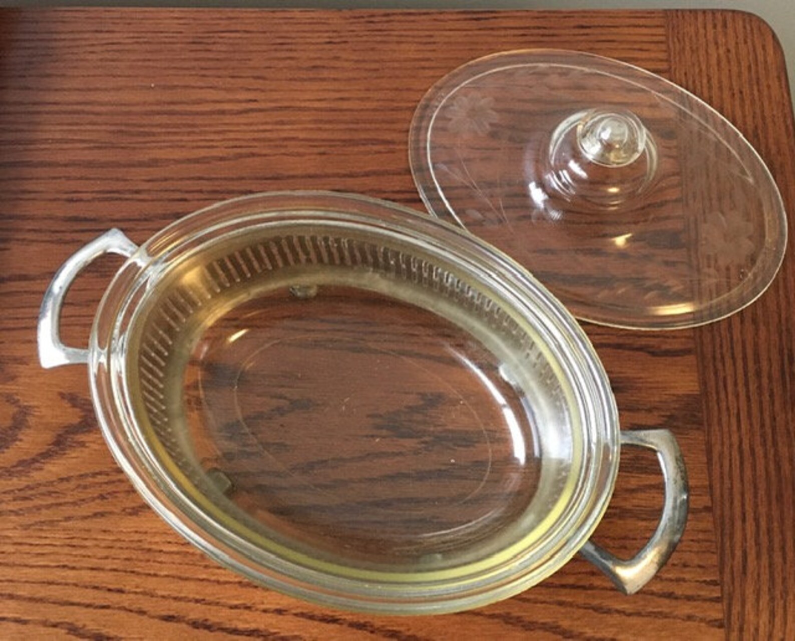 Vintage Pyrex (RARE)193-197 Oval Casserole Dish With Lid and ...