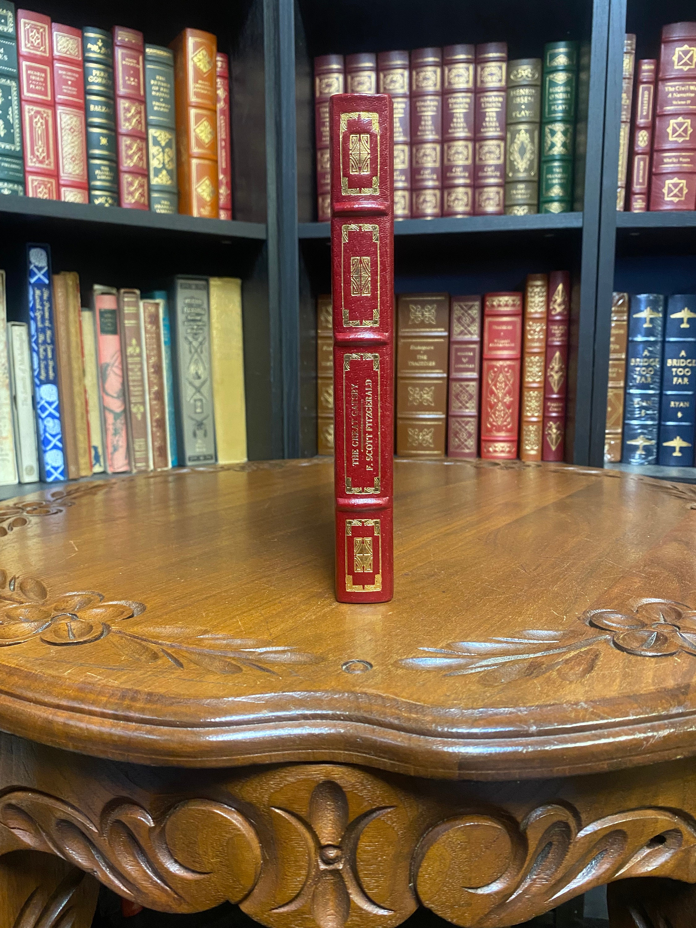 The Great Gatsby by F. Scott Fitzgerald --Franklin Library  (Leather Bound) 1982