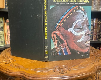 Man, Myth and Magic Volume 13 MAHATMAS TO METEORS by Richard Cavendish 1970