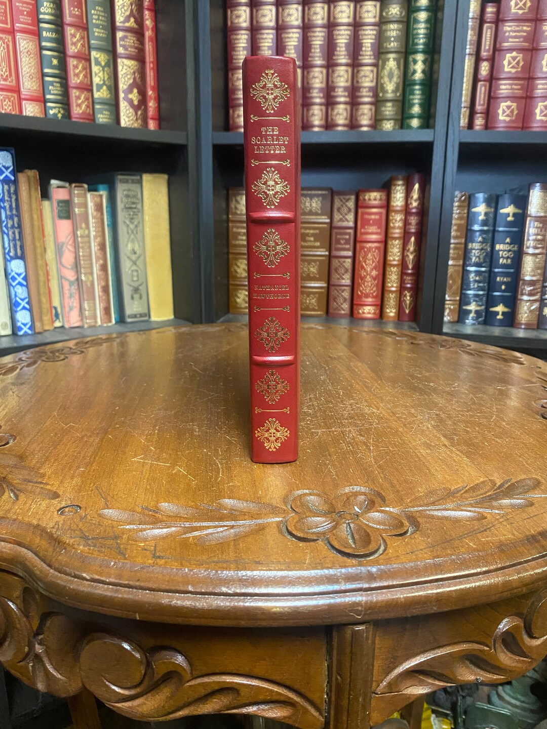 The Scarlet Letter by Nathaniel Hawthorne Franklin Library (leather ...