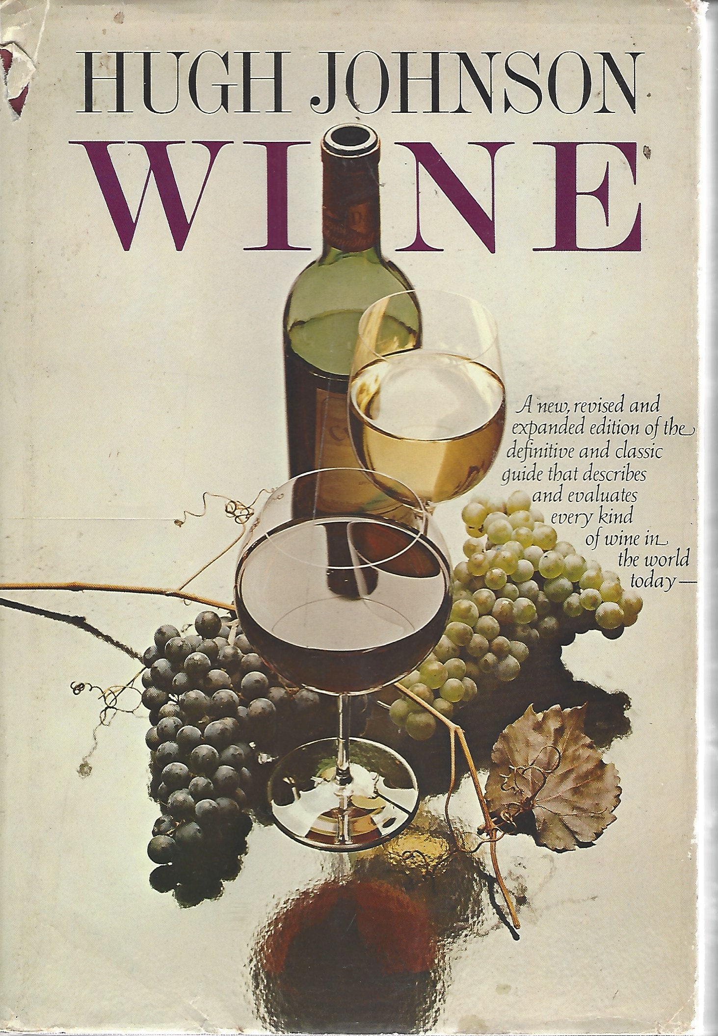 Hugh Johnson Wine Revised Edition hardcover 1974 Etsy