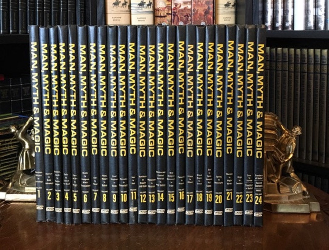 Man, Myth and Magic by Richard Cavendish 24 Book Set 1970 - Etsy