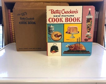 Betty Crocker's New Picture Cook Book 1961 W/box (1st Edition-5th