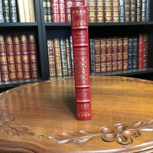 The Scarlet Letter by Nathaniel Hawthorne Franklin Library (Leather Bound) 1976