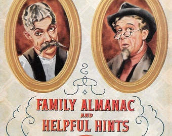 Lum and Abner's Family Almanac and Helpful Hints  1936 (Softcover)
