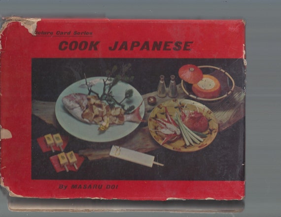 Cook Japanese. Picture Card Series by Masaru Doi - Etsy