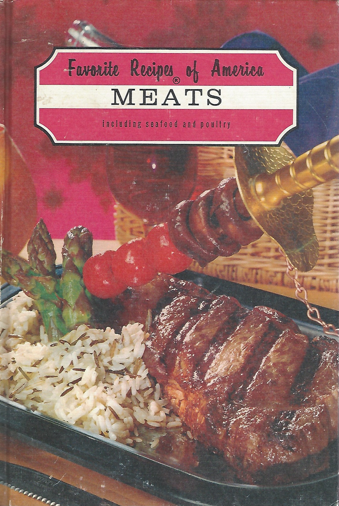 Favorite Recipes of America Meats hardcover 1968 - Etsy