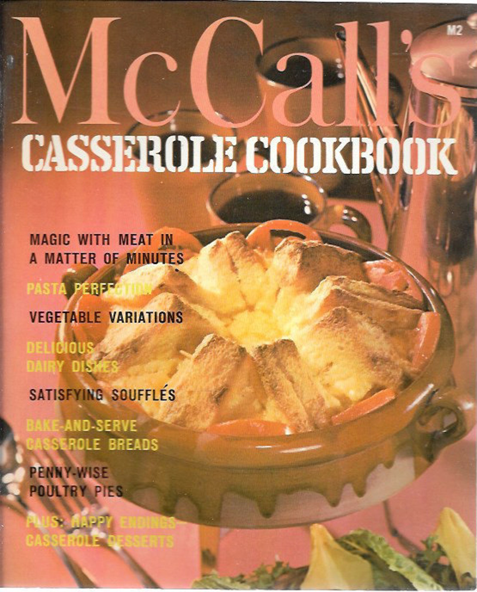 Mccalls Casserole Cookbook 1965 Edition M2 Etsy