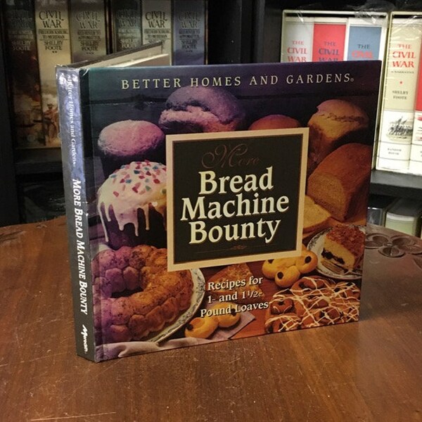 Better Homes and Gardens: More Bread Machine Bounty   (Hardcover Spiral )  1994