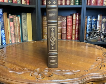 George Orwell ANIMAL FARM & 1984 Franklin Library (Leather Bound)