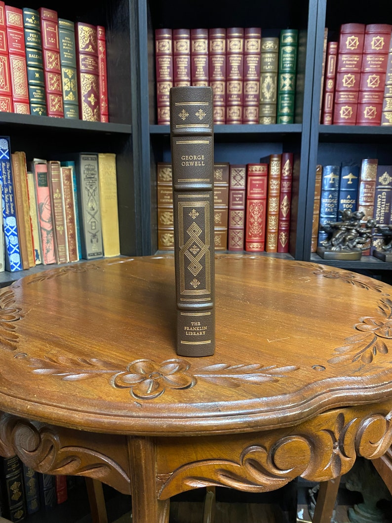 1984 By George Orwell - Deluxe Leather Bound Collector's Edition (Reprint, 2017)