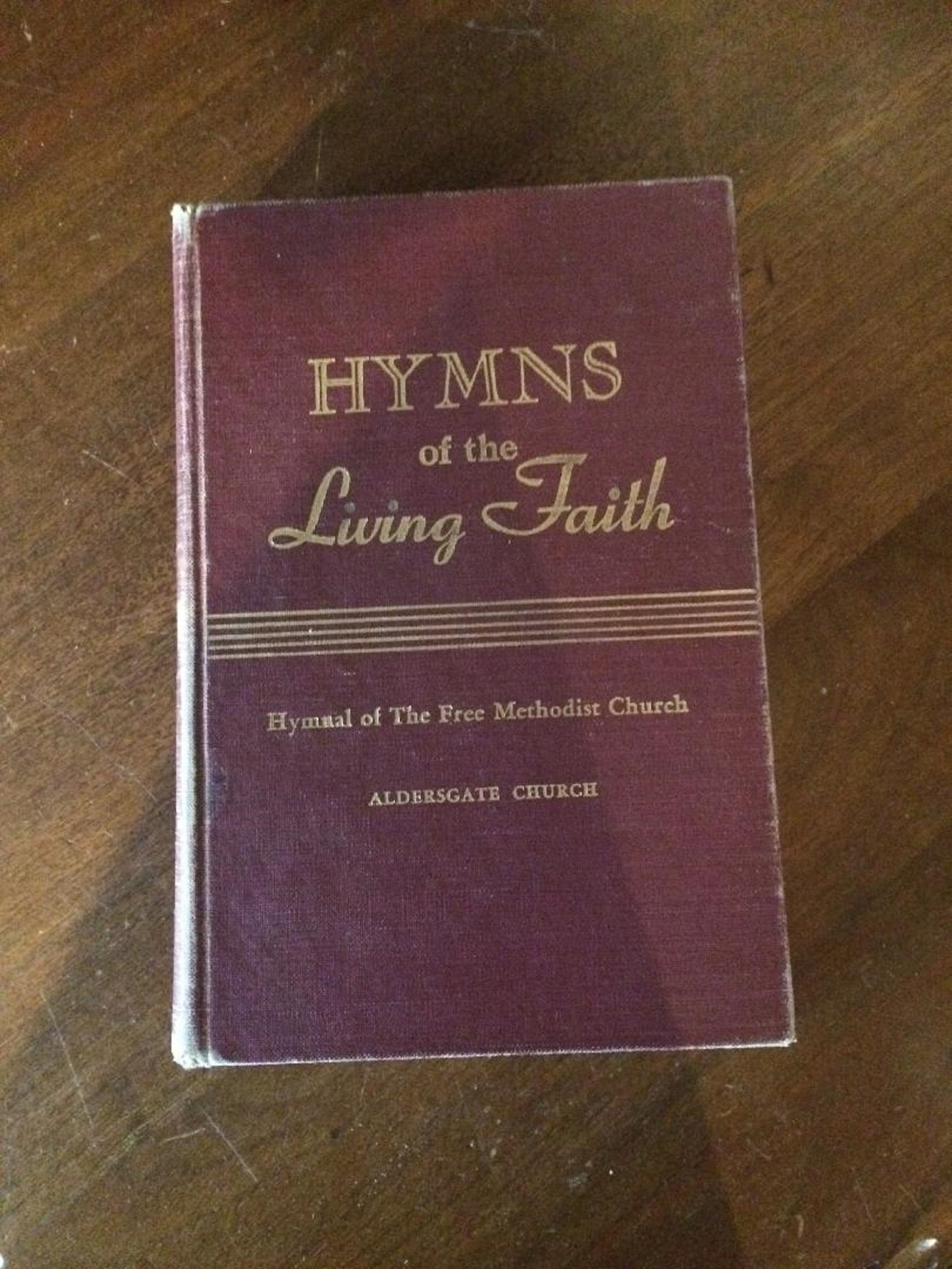 Hymns of the Living Faith hymnal of the Free Methodist Etsy