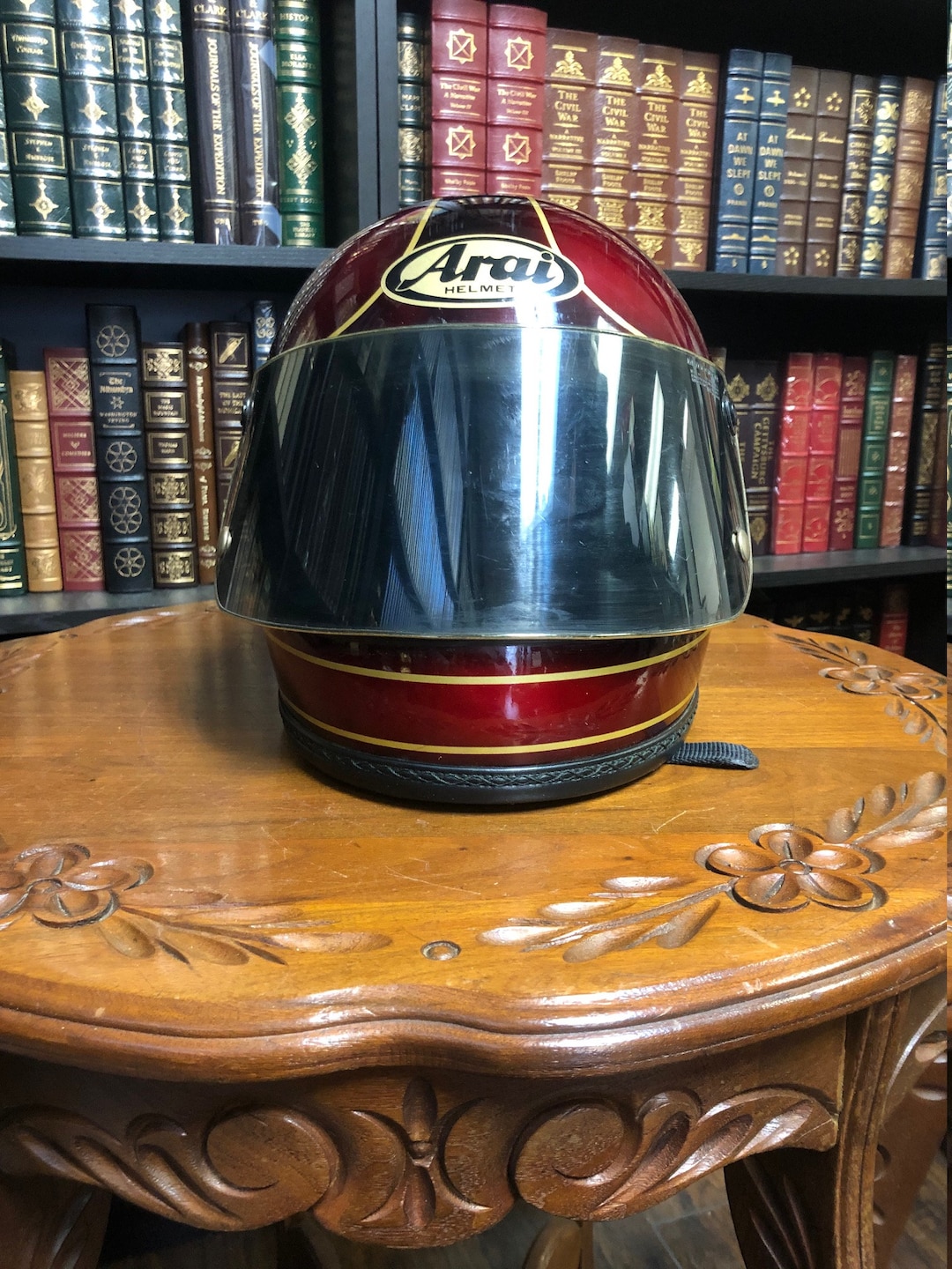 arai ビンテージ　vintage ビンテージ60's○HIROTAKE ARAIジェットヘルメット白size M 6 7/8 -
