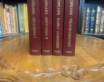 Shakespeare~4 Volume Set (Folio Society)  (1997)