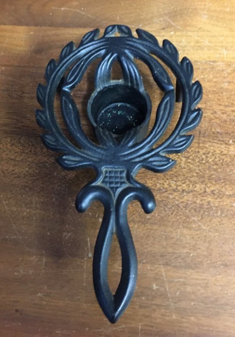 Vintage Cast Iron Tea Light Trivet Food Warming Stand With Etsy