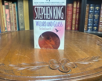 Wizard and Glass by Stephen King (Mass Market Paperback) 1998 1st