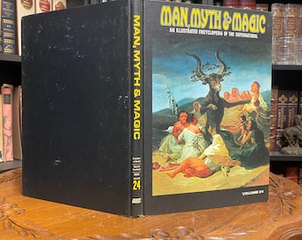 Man, Myth and Magic Volume 24 Frontiers of Belief-SPECIAL CONTENTS-INDEX by Richard Cavendish 1970