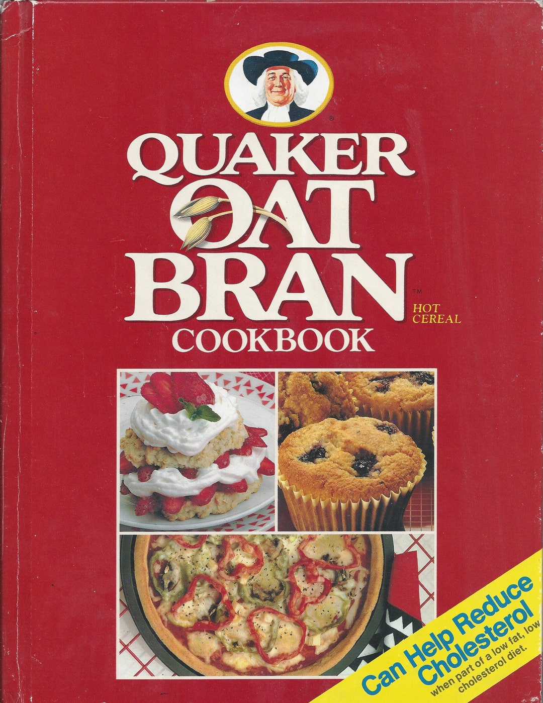 Quaker Oat Bran Hot Cereal Cookbook 1989 Etsy