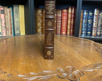 Franklin Library ~Rhetoric and On Poetics by Aristotle   (Leather Bound)  1981