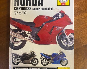 Honda CBR1100XX Super Blackbird 97 to 02 (haynes Service & Repair