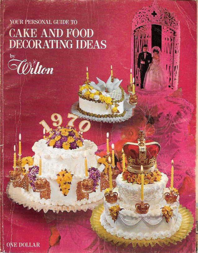 Cake and Food Decorating Ideas by Wilton (softcover) 1968 - Etsy