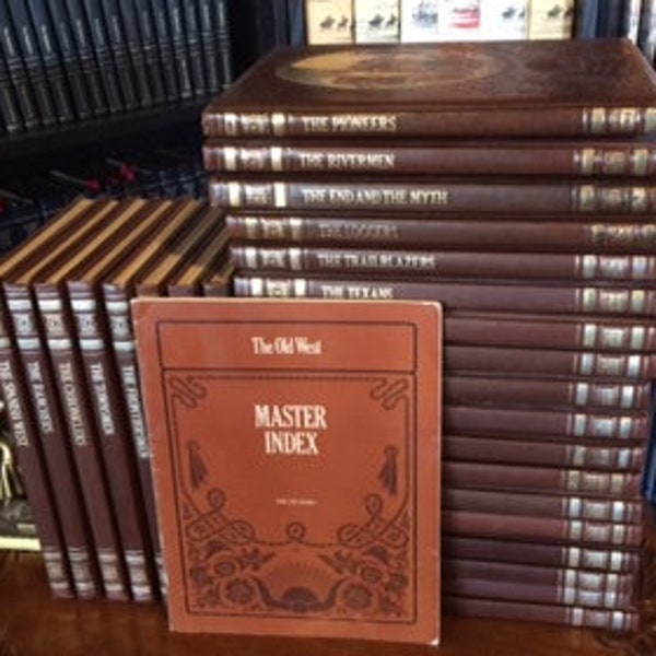 Time-Life : The Old West COMPLETE 27 Book Set