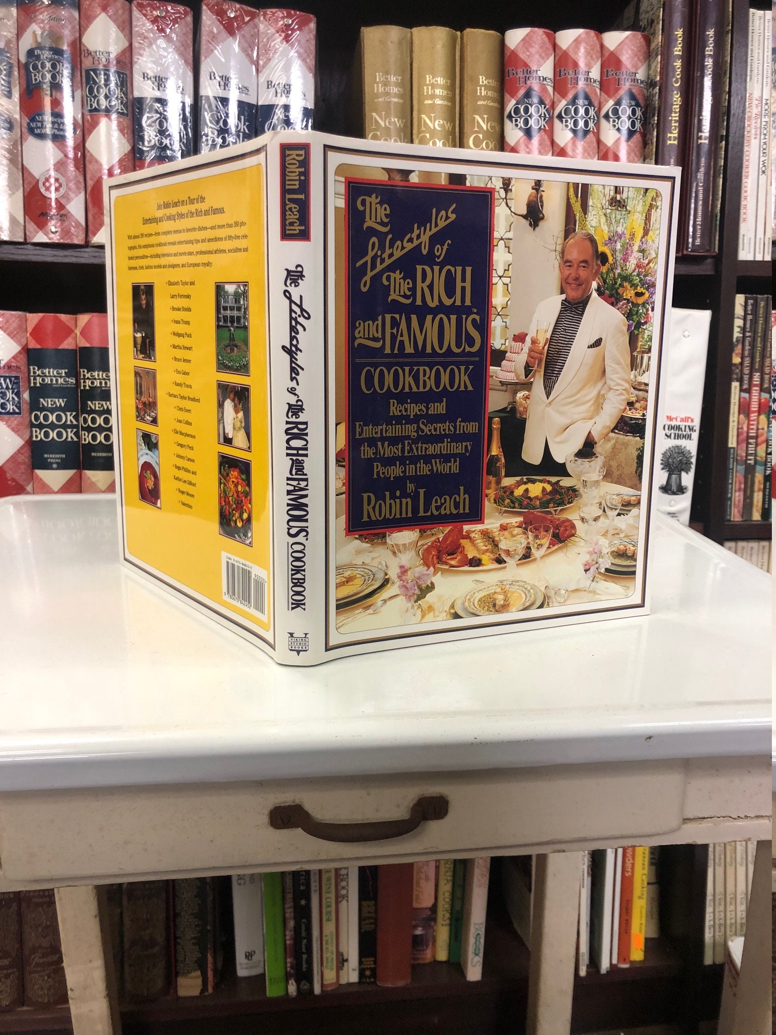 The Lifestyles of the Rich and Famous Cookbook by Robin Leach Hardcover