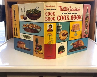 Betty Crocker's New Picture Cook Book 1961 W/box (1st