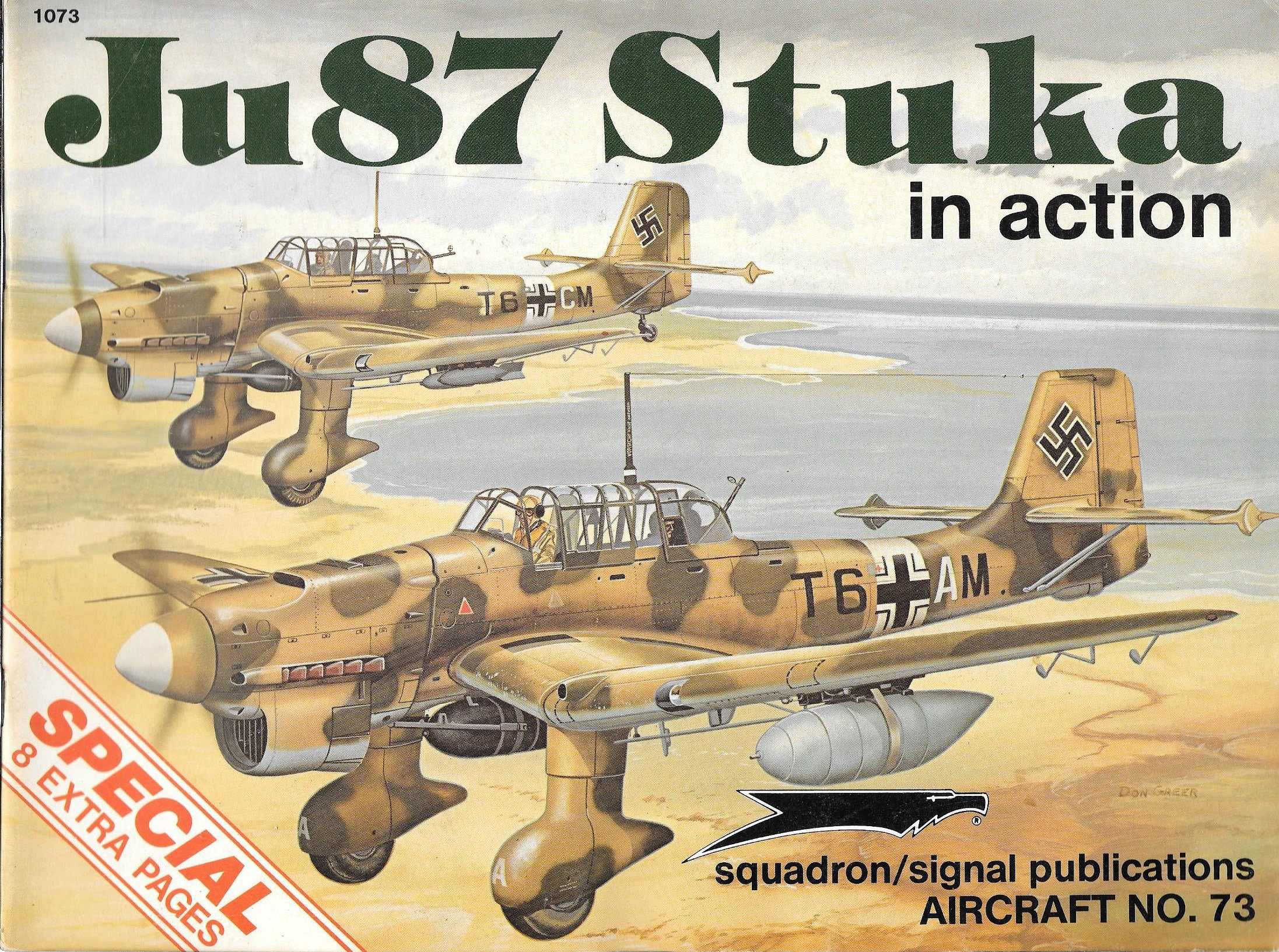 Ju87 Stuka in Action Squadron Signal Aircraft NO. 73 - Etsy 日本