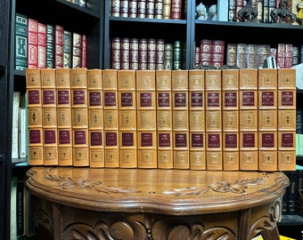The HISTORY of AMERICA by Lord Macaulay 16 volumes (Easton Press) Leather Bound 1993