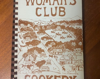 Potomac Woman's Club Cookery Cookbook (Spiral) 1977