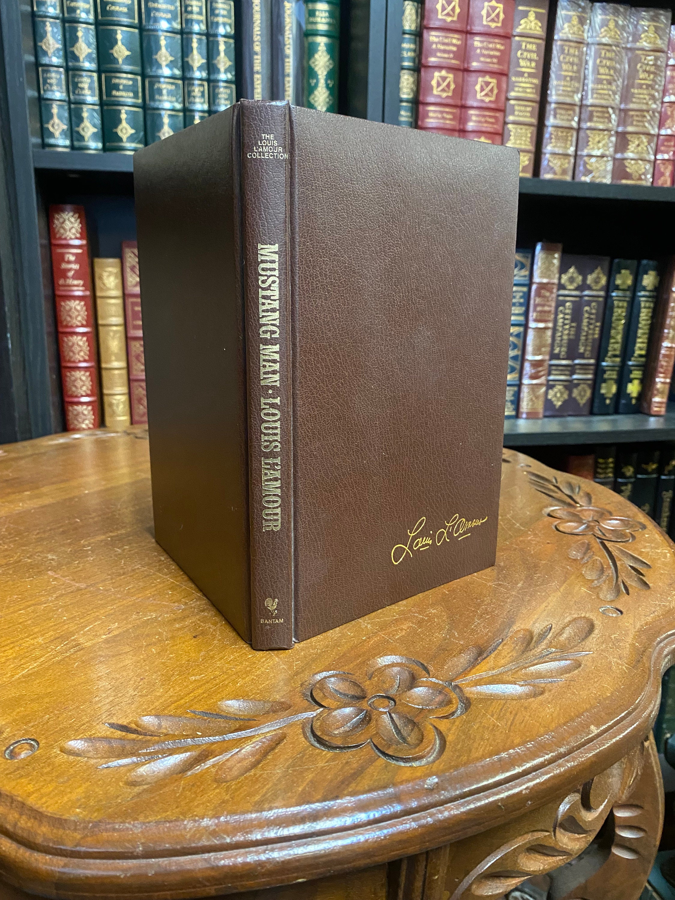 louis lamour leatherbound collection from the listening hills