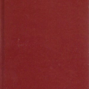 May include: A hardcover book with a deep red cover. The title "FANCIES AND GOODNIGHTS" is printed in gold lettering at the top, with the author's name, "John Collier," at the bottom. Gold bands frame the text.