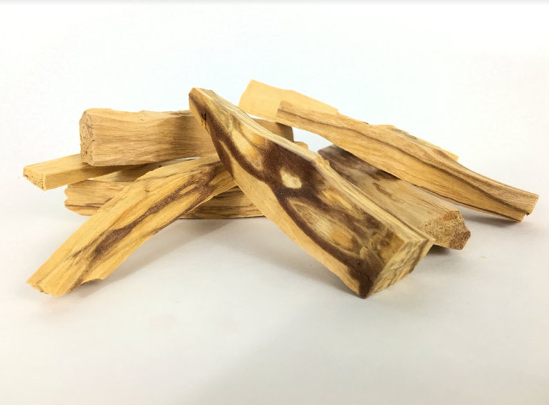 10 Palo Santo Wood Sticks Perfect for smudging, protection, & removing negativity image 2