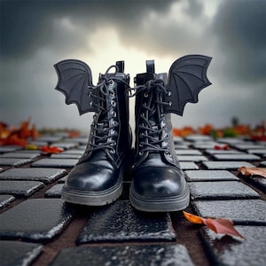 Dragon Shoe Wings - Choose Your Vinyl Color