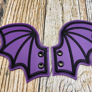 Dragon Shoe Wings Choose Your Vinyl Color Purple