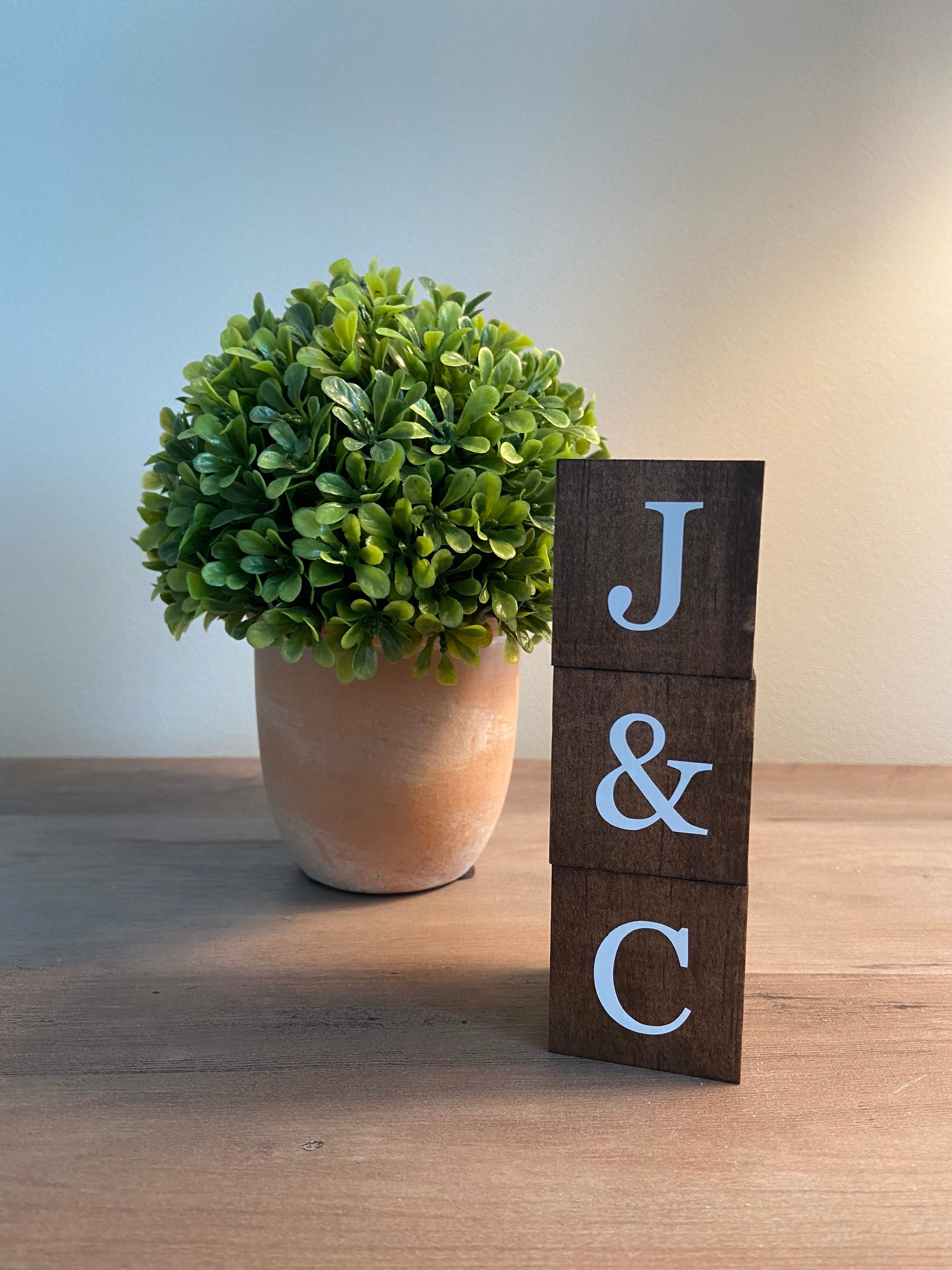 DESIGN YOUR OWN!! Personalized Wooden Blocks - 1.5” Wood Block Set ...