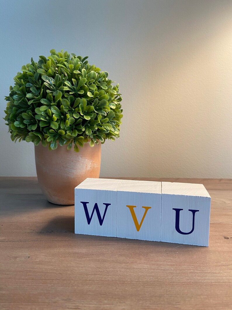 DESIGN YOUR OWN!! Personalized Wooden Blocks - 1.5” Wood Block Set ...