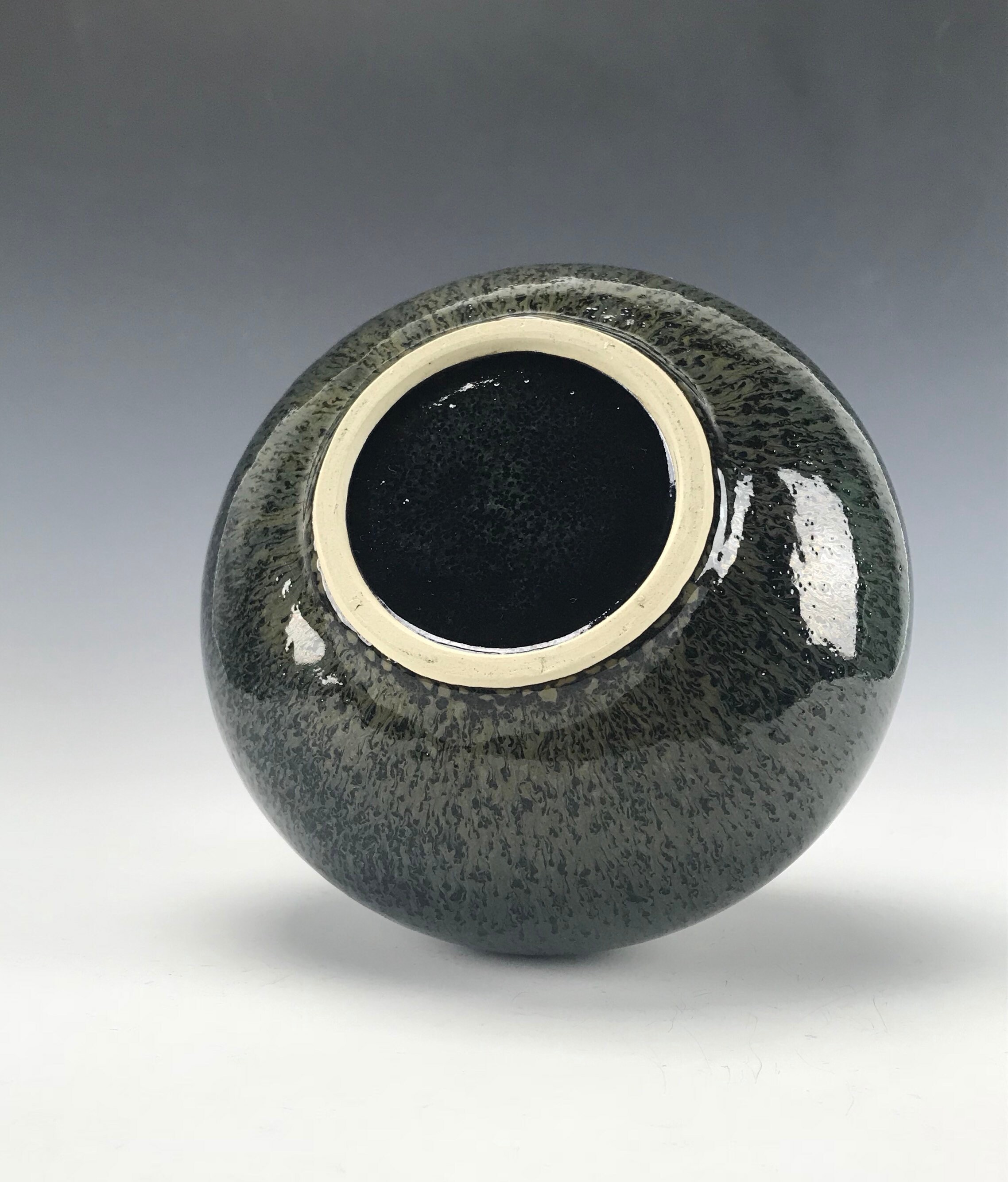Original Korean Pottery Wheel Thrown Vase Stoneware by Galaxy Etsy
