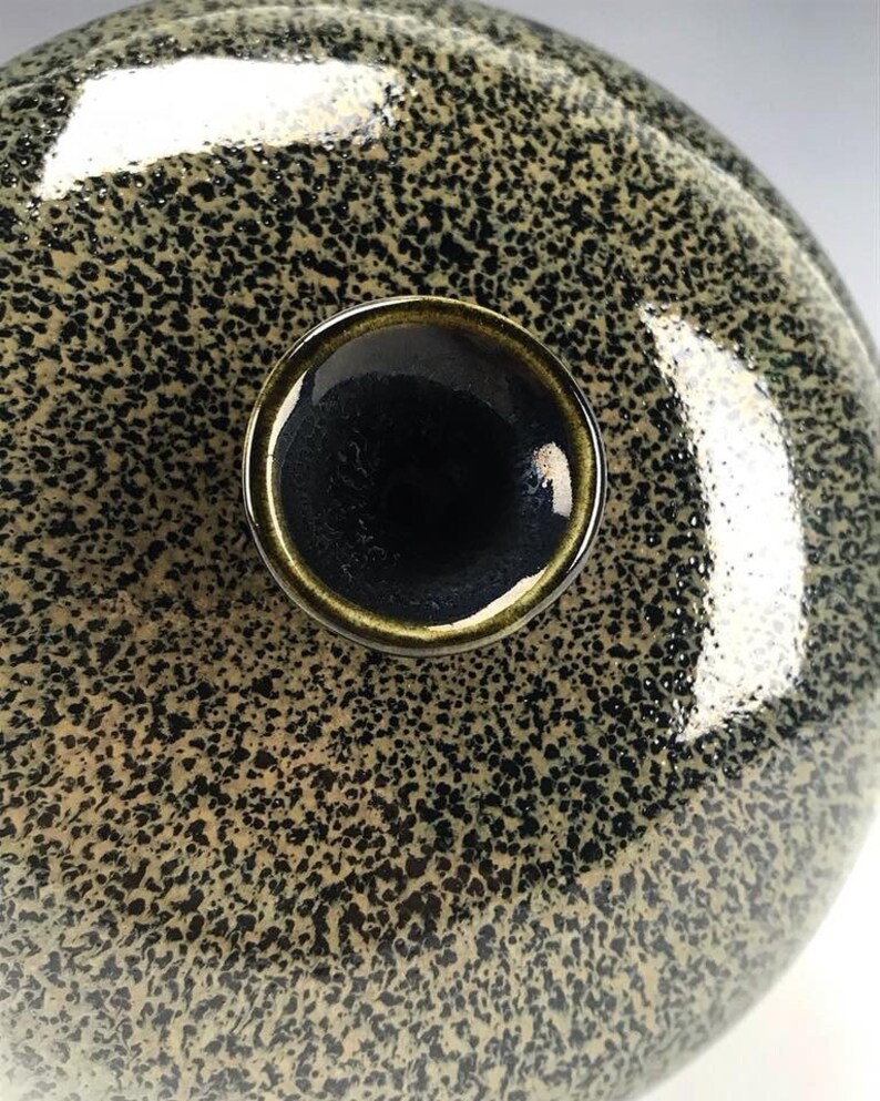 Original Korean Pottery Wheel Thrown Vase Stoneware by Galaxy Etsy