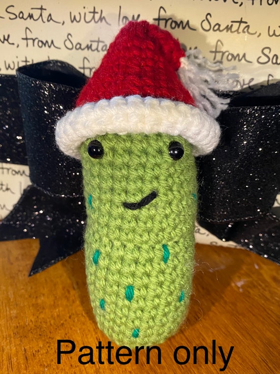 Christmas Pickle Crochet Pattern