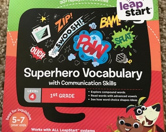 LeapStart Superhero Vocabulary
