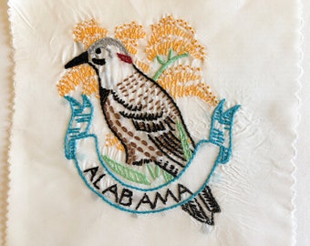 Licensed Novelty Cotton Fabric QTR Fabric The Yellowhammer State Alabama Joann Limited Edition State Pride Collection