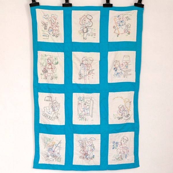 Hand Painted Quilt Blocks Etsy