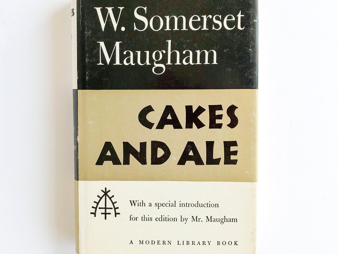 Vintage cakes and Ale by W. Somerset Maugham 1950 Hardback Edition With Dust Jacket Etsy