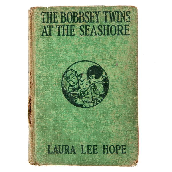 The Bobbsey Twins At the Seashore - 1907 Vintage Children's Book - Great Baby Shower Gift - Nursery Decor