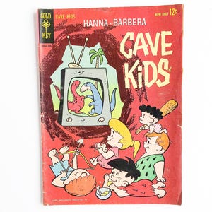 Vintage &quot;Hanna-Barbera Cave Kids&quot; Comic Book, Issue #2, 1963