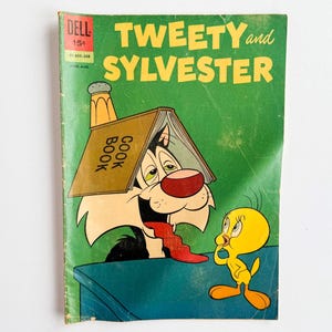 Vintage &quot;Tweety and Sylvester&quot; Dell No. 37, 1962 Silver Age Comic Book