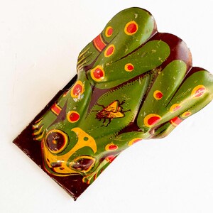 Vintage-Metall-Geräuschmacher – Froschklicker – Funktioniert einwandfrei